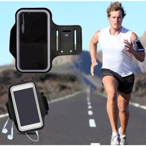 Men Women Sports Fitness Bag Running Phone Holder Armband Sports Bracelets Phone Outdoor Case Mobile Running For 4-6Inch Ba L0D8