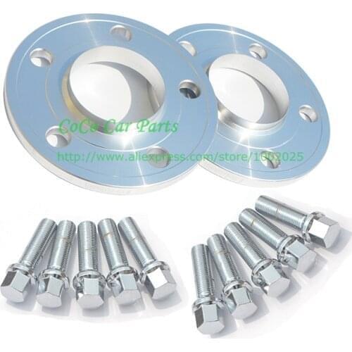 2Pcs 10mm PCD 5x112-66.6 Hub Bore Wheel Spacer Kit For W176 W203 W204 W205 W208 W210