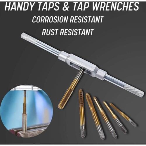 20pcs Alloy Steel Tap Die Set M3-M12 External Thread Cutting Tapping Metric Wrench Die Kit for Garage, Workshop, Mechanics