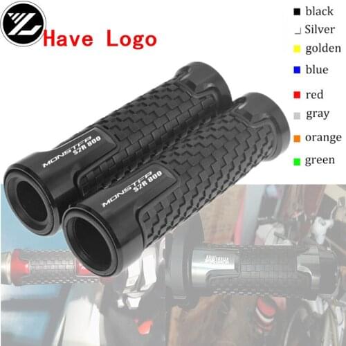 7/8 "22mm motorcycle accessories handle CNC grip bar ends for ducati MONSTER S2R 800 2005 2006 2007 ST4S 2003