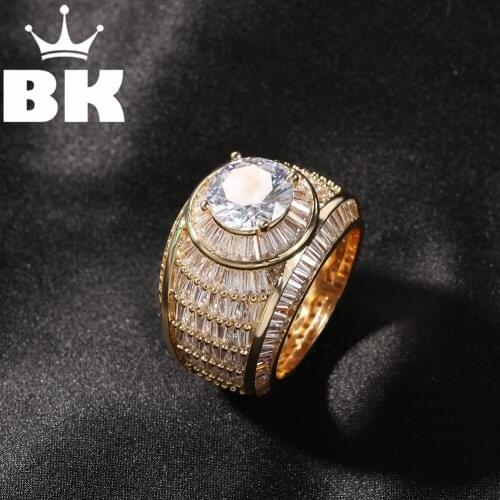 Full Eternity Wedding Band Rings Big Round Drops of Water For Women CZ Paved Simple Jewelry Engagement Gifts