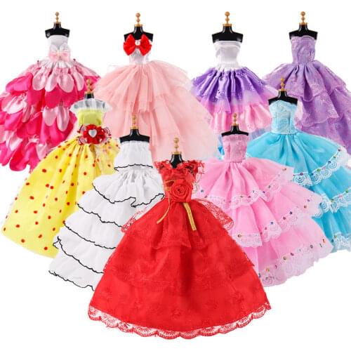 30cm Bjd Doll Clothes High-end Dress Up Can Dress Up Fashion Doll Clothes Skirt Suit Best Gifts for Children DIY Girls Toys