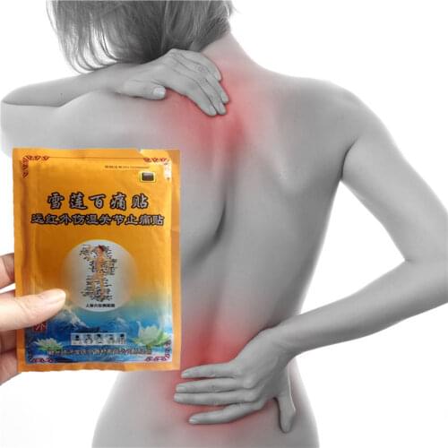 Wholesale Snow Lotus Pain Relief Patch Heating treatment Joint Muscle Rthritis Waist Body Pain Patches Rheumatism Plasters