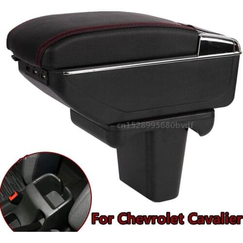 For Chevrolet Cavalier armrest box central Store Aerio content box with cup holder ashtray decoration products USB interfac