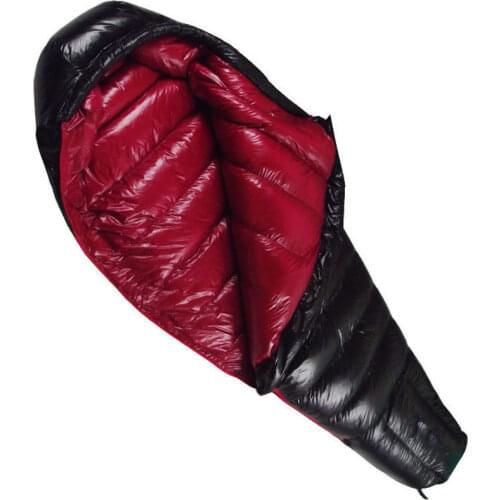 Mummy Style Sleeping Bag Adult Filling Duck Down 800g For Outdoor Travel Hiking Camping Equipment