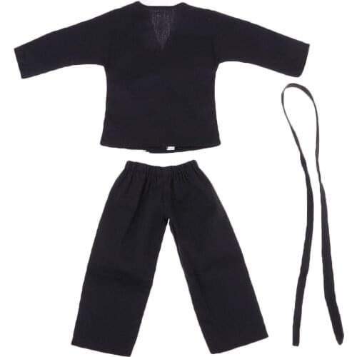 1:6 Male Judo Suit Uniform Men Clothing for 12'' Soldier Figure Accessories