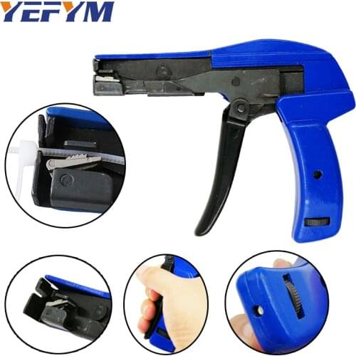 YEFYM HS-600A fastening and cutting tools special for cable tie gun for nylon cable tie width: 2.4-4.8mm hand tools