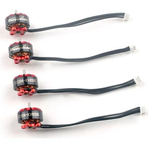 1/2/4 PCS Happymodel EX1204 1204 5000KV 6500KV 2-4S CW CCW Brushless Motors 1.5mm Shaft for FPV Racing Drone 3 Inch Toothpick