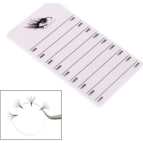 1PC Lash Eyelashes Individual Tile Palette Belt Adhesive Ceramic Eye Lash Pad Acrylic Eyelash Extension Pallet Holder