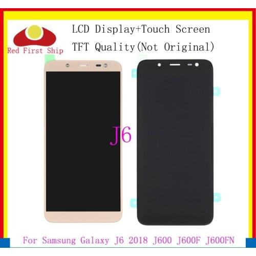 10Pcs/lot TFT LCD For Samsung Galaxy J6 2018 J600F J600 Display With Touch Screen Assembly Complete Replacement Parts