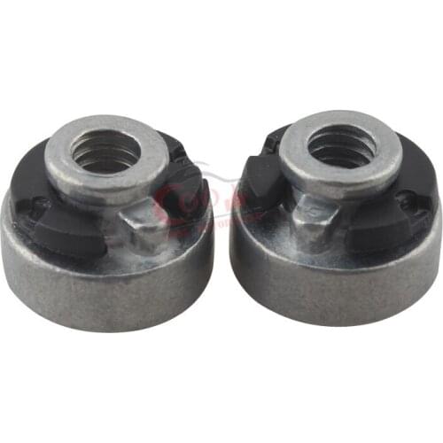 2pcs Motorcycle Fender Seat Nut Seat Mounting Kit fits for Harley 59768-97 Replacement Sportster Street Bob Softail 96-17