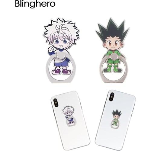 20pcs/lot BH1325 Metal Anime Ring Phone Holder Car Mount Stand Finger Ring Smartphone Holder Mobile Phone Holder For All Phone