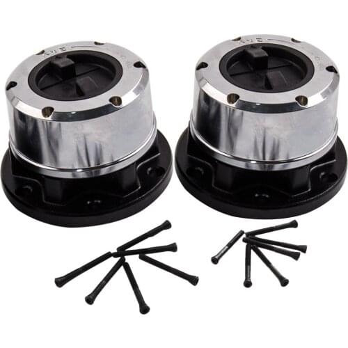 2x Free Locking Hubs 26 Splines 6 Stud Front for Suzuki Samurai Sidekick Geo Tracker 1992-1993