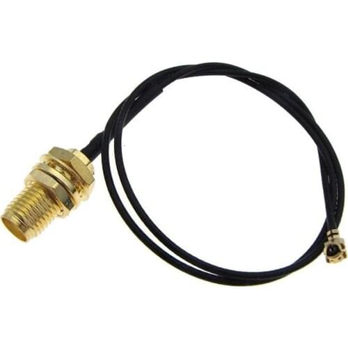 5pcs/kit Extension Cord UFL to RP SMA Connector Antenna WiFi Pigtail Cable IPX to RP-SMA Jack Male SMA to IPX 1.13 AUG889