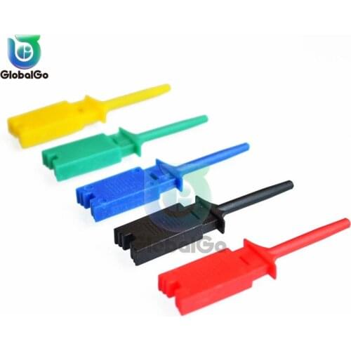 5pcs/Lot Mini SMD Test Hook Clamp Logic Analyzer Test Folder Diy Tool Kit