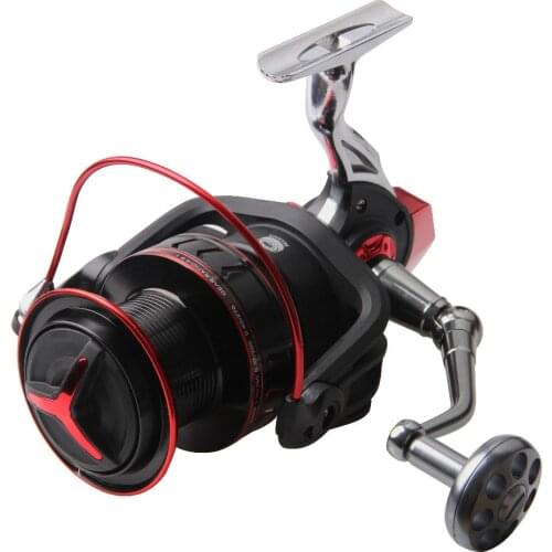 9000-11000 Serise Fishing Spinning Reel 16+1 Bearing Balls over 25kg Drag Saltwater Fishing Lure for bass pike fishing