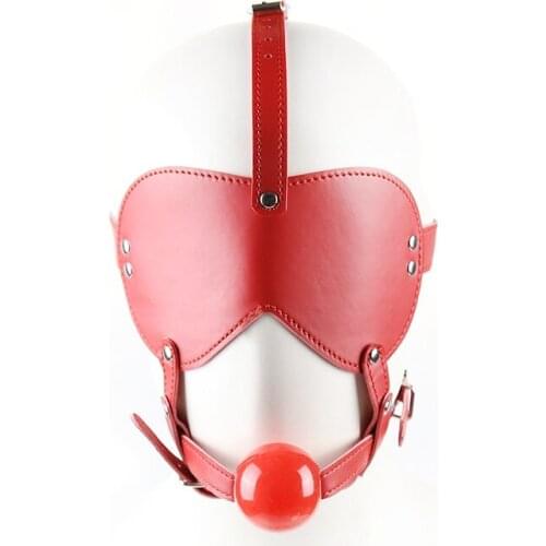 Bondage Sex Mouth Ball Gag Fetish Sex Toys Mouth Gag Flirt Bondage Restraints Adult Games for Couples