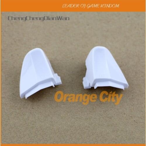 ChengChengDianWan New White LT RT Gamepad Bottom Trigger Button Cover For Xbox One xboxone Controller Repair Parts 60pcs/lot