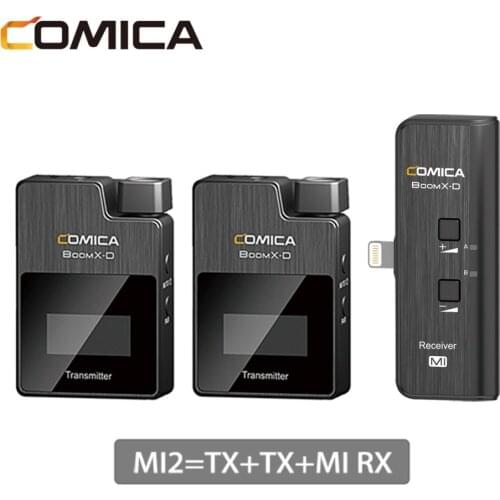 COMICA BoomX-D MI2 2.4G Digital 1-Trigger-2 Wireless Microphone