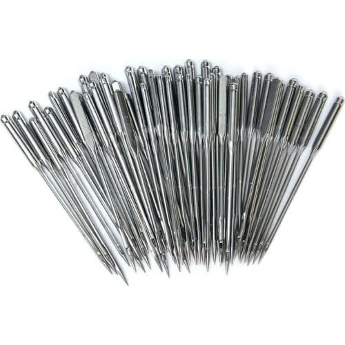 50pcs/lot Household Sewing Machine Needles Size 11/75,12/80,14/90,16/100,18/110 Home DIY Sew Needle Tool