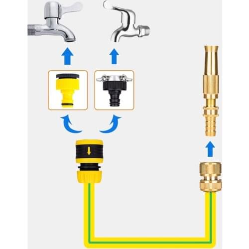 Multipurpose High Pressure Washer Spray Sprinkler Garden Irrigating Nozzle Car Washing Machine Accessories