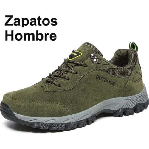 Men Hiking Shoes Wear resistant Outdoor Sports Shoes Men Sneakers 2020 New Comfortable Outdoor Walking Hiking Shoes Men Shoes