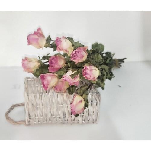 Natural Dried Flowers Rose Home Decoration Hotel Bar Homestay Window Ornaments Shooting Props Wedding Real Plant Accessories