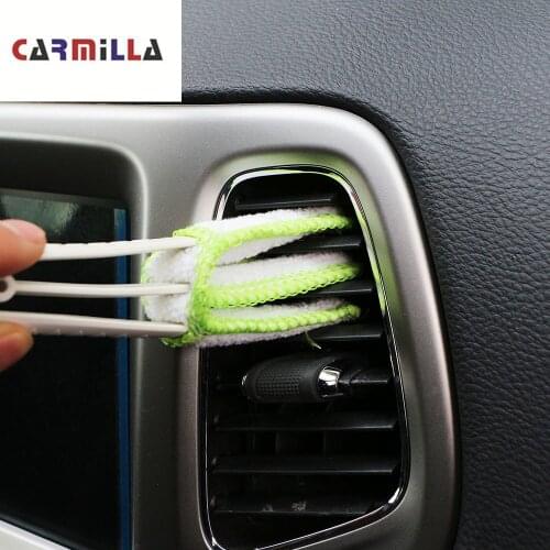 New 1Pc Car Cleaning Brush Accessories for Fiat Panda Bravo Punto Linea Croma 500 595