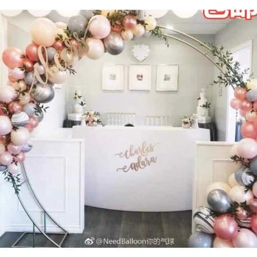New wedding props background circle double pole flower door arch shelf single pole arch arc wedding