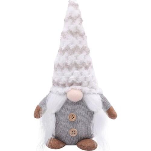 Handmade Plush Gnomes Christmas Gnome Home Holiday Decor Ornaments Adorable Lucky Valentine Easter Thanks Giving Day Xmas Gift