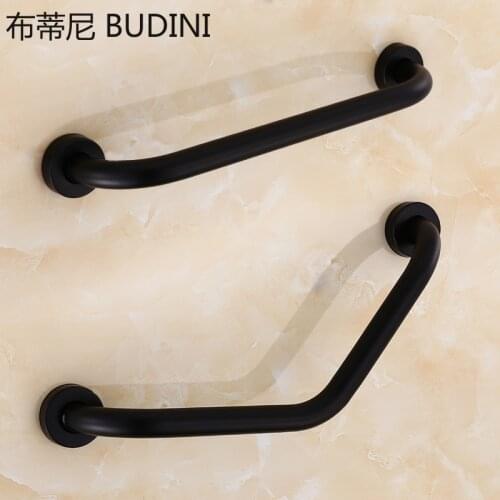 Bathroom Handrail Safety Stainless Steel Bathroom Handle Black Grab Bar Hand Bar Pasamanos De Acero Inoxidable Para Piscina