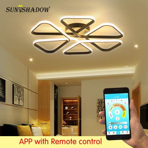 Luminiaires Modern Led Ceiling Light Black&White Surface Mounted Ceiling Lamp For Living room Bedroom Kitchen Dining room Lights