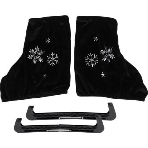 Ice Skates Cover Figure Skating Boots Overshoes with Guards Custom Fit