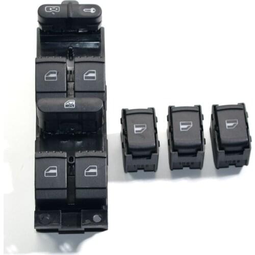 1-4PCS 1J4959857D/B/C/D 1J4 959 857 D Master Window Power For Golf Passat B5 SEAT Leon 1998 1999 2000 2001 2002 2003 2004 2005