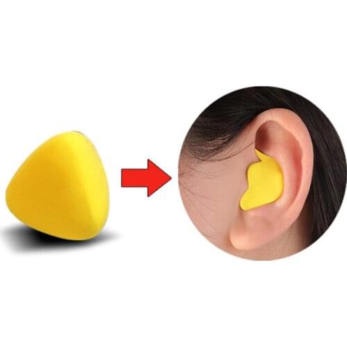 1 Pair Shaping Earplugs Noise Blocking Universal Soundproof Earplugs for Sleeping can CSV