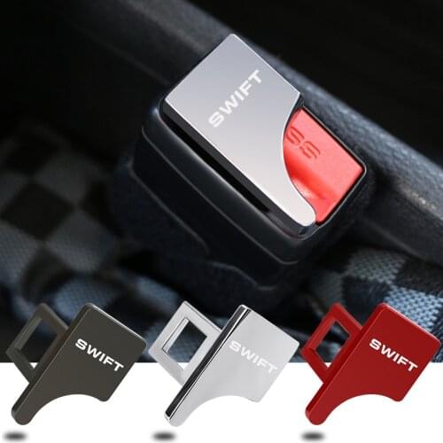 1PCS Hidden Car safety seat belt buckle clip car accessories For Suzuki swift 2012-2021Car styling