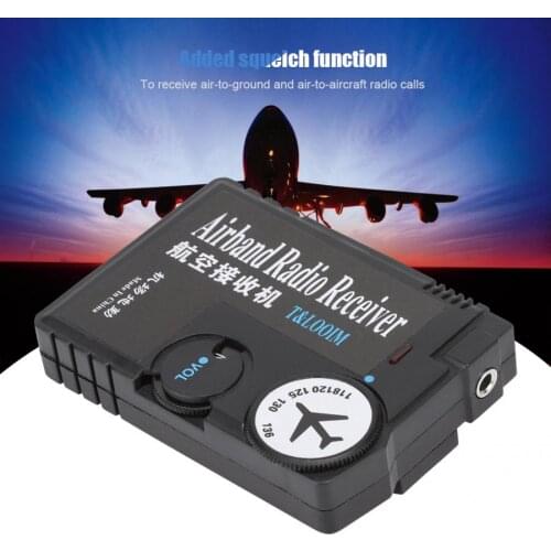 118-136MHz High Sensitivity Air-to-ground Air-to-air Aeronautical Band Receptor Receiver digital radio receiver