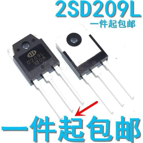 5pcs/lot 2sd209l D209l Power Switch Transistor TO-3P Brand New Spot