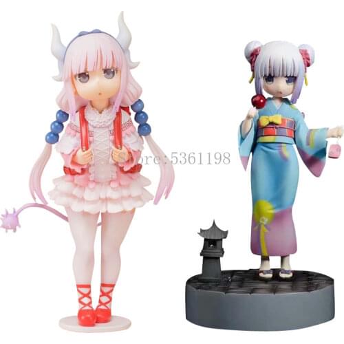 Anime Figure Miss Kobayashis Dragon Maid Kanna Kamui 1/6 scale Action Figure Toys Kanna Backpack Girl Figurine Model Doll Gift