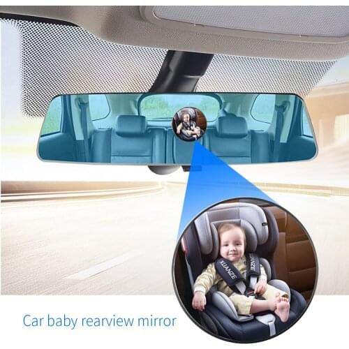KEBIDUMEI Car Rear View Mirror Cartoon Baby Chair Mirrors Universal Car Safety Backseat Rear View Observe Mirror car accessories