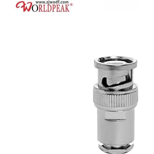 Free Shipping 10pcs BNC male clamp connector for RG400 cable