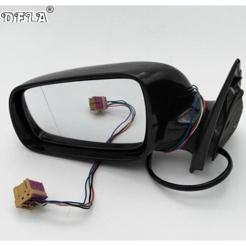 Heated Electric Wing Side Rear Mirror Left Driver Side For Skoda Fabia MK1 2000 2001 2002 2003 2004 2005 2006 2007 2008