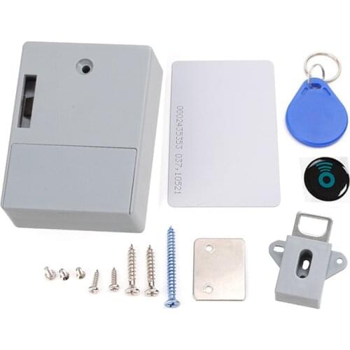 Digital RFID Drawer Card IC Card Sensor DIY Electronic Invisible RFID Cabinet Anti-theft Invisible Cabinet Kit