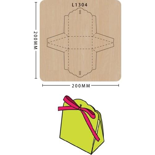 Diy craft gift box knife mold scrapbooking cut moulds die cut making decor supplies dies template