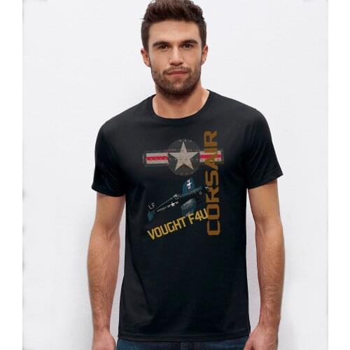 US Navy F-4U Corsair Carrier Based Fighter T-Shirt. Summer Cotton O-Neck Short Sleeve Mens T Shirt New S-3XL