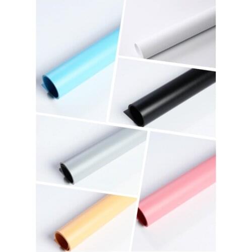 Colorful Dualsided Matte Effect PVC Photographic Backdrop Board for Photography Studio Photo Background Waterproof Dustproof Pad