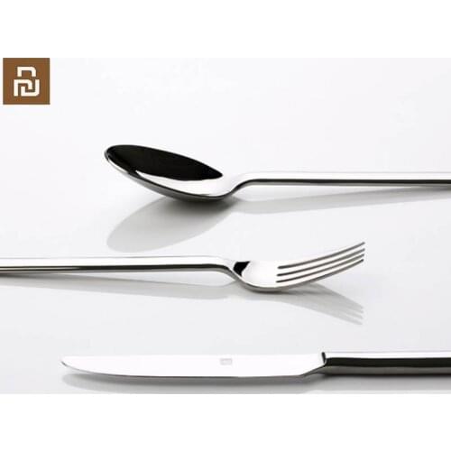 Original huohou Stainless Steel Cutlery Set, Knife, Fork, Spoon, Multi-purpose Tableware, Restaurant, Home Kitchenware