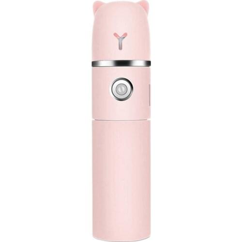 Mini Portable Nano Humidifier USB Recharge Face Humidifier Spray Hydrating Apparatus with Mini Fan