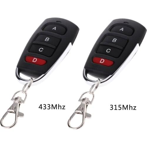 315/433 MHz Remote Control Duplicator Cloning Copying Transmitter Garage Door Opener Switches Key Fob Universal