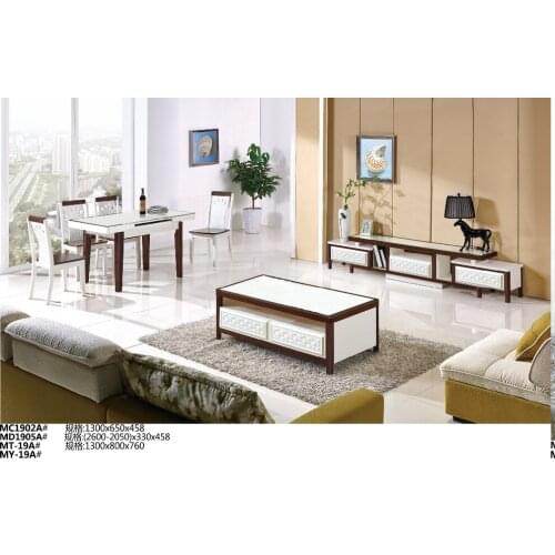 MC1902A MD1905A Modern living room furniture TV stand table cabinet with tea table furniture set